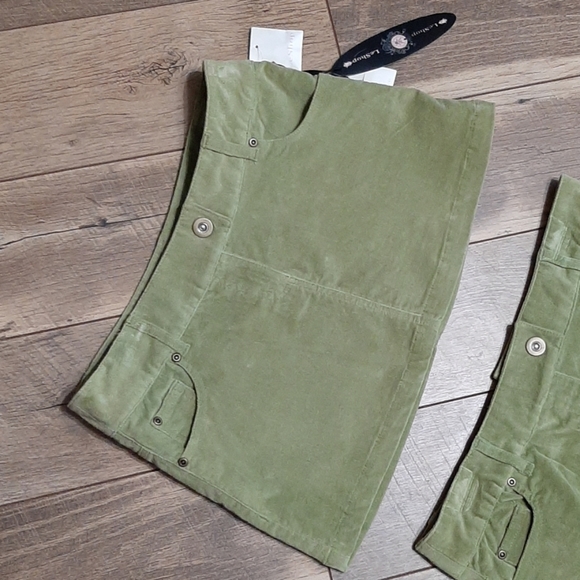 LeShop Green Velvet Mini S & M - Picture 2 of 7